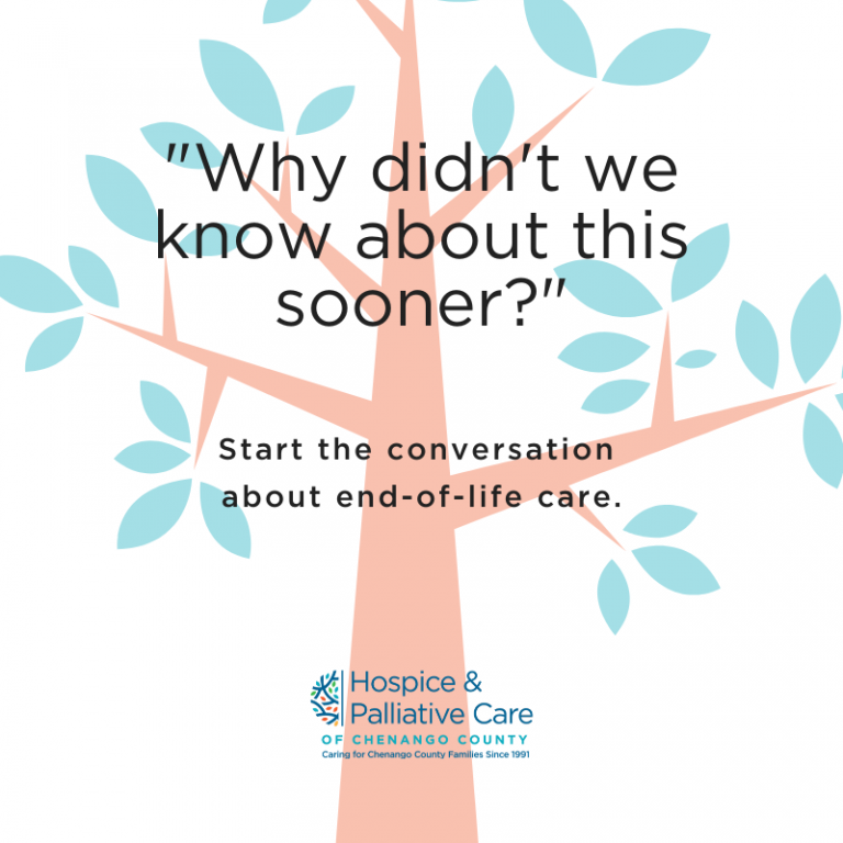 Why Choose Hospice? Hospice & Palliative Care of Chenango County
